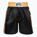 Pantaloni scurți de box pentru bărbați Cleto Reyes Satin Boxing black/gold