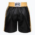 Pantaloni scurți de box pentru bărbați Cleto Reyes Satin Boxing black/gold 2