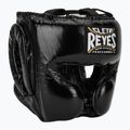 Cască de box Cleto Reyes Cheek Protectors Leather black