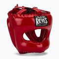 Casca de box Cleto Reyes cu față ascuțită, bară din nailon roșu