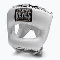 Cască de box Cleto Reyes With Pointed Face Nylon Bar white