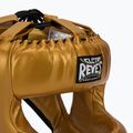 Cască de box Cleto Reyes With Round Face Bar gold 4