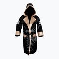 Halat de box Cleto Reyes Satin Boxing Hoodie black/gold 2