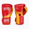 Mănuși de box Cleto Reyes High Precision Training Leather red/gold