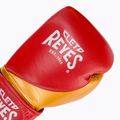 Mănuși de box Cleto Reyes High Precision Training Leather red/gold 5