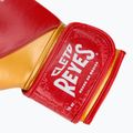 Mănuși de box Cleto Reyes High Precision Training Leather red/gold 6