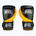 Mănuși de box Cleto Reyes High Precision Training Leather black/yellow 2