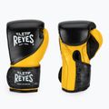 Mănuși de box Cleto Reyes High Precision Training Leather black yellow