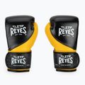 Mănuși de box Cleto Reyes High Precision Training Leather black yellow 2
