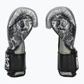 Mănuși de box Cleto Reyes Velcro Sparring silver/black 4
