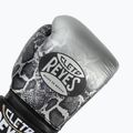 Mănuși de box Cleto Reyes Velcro Sparring silver/black 5