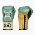 Mănuși de box Cleto Reyes Boxing Gloves creen metallic/gold