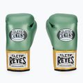 Mănuși de box Cleto Reyes Boxing Gloves creen metallic/gold 2