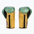 Mănuși de box Cleto Reyes Boxing Gloves creen metallic/gold 3