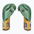 Mănuși de box Cleto Reyes Boxing Gloves creen metallic/gold 4