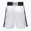 Pantaloni scurți de box pentru bărbați Cleto Reyes Satin Boxing white/black