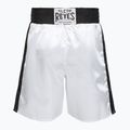 Pantaloni scurți de box pentru bărbați Cleto Reyes Satin Boxing white/black 2