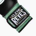 Mănuși de box Cleto Reyes Velcro Sparring green metallic/black 5
