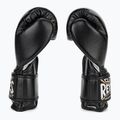 Mănuși de box Cleto Reyes Velcro Sparring black/silver 4