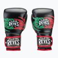 Mănuși de box Cleto Reyes Velcro Sparring black/red/white green red