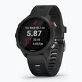 Ceas sport Garmin Forerunner 245 Music cu monitor ritm cardiac HRM Elevate Ox, negru, 010-02120-30