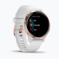 Ceas sport Garmin Venu 2S, alb, 010-02429-13 3