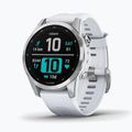 Ceas sport Garmin Fenix 7S Hrm Elevate Ox argintiu 010-02539-03