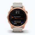Ceas sport Garmin Fenix 7S Solar Hrm Elevate Ox auriu 010-02539-11 2
