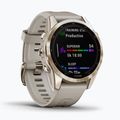 Ceas sport Garmin Fenix 7S Sapphire Solar Hrm Elevate Ox galben 010-02539-21 3