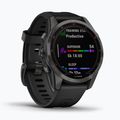 Ceas sport Garmin Fenix 7S Sapphire Solar Hrm Elevate Ox negru 010-02539-25 3