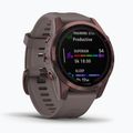 Ceas sport Garmin Fenix 7S Sapphire Solar Hrm Elevate Ox maro 010-02539-29 3