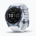 Ceas sport Garmin Fenix 7 Sapphire Solar Hrm Elevate Ox albastru 010-02540-25