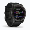Ceas sport Garmin Fenix 7X Sapphire Solar Hrm Elevate Ox negru 010-02541-11 3