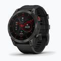 Ceas sport Garmin Epix 2 Sapphire HRM Elevate Ox negru 010-02582-11