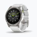 Ceas sport Garmin Epix 2 Sapphire HRM Elevate Ox alb 010-02582-21