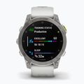 Ceas sport Garmin Epix 2 Sapphire HRM Elevate Ox alb 010-02582-21 2
