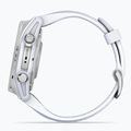 Ceas Garmin Fenix 8 43 mm Amoled silver/white stone 5