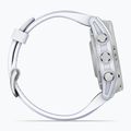 Ceas Garmin Fenix 8 43 mm Amoled silver/white stone 6