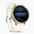 Ceas Garmin Venu 4 41 mm lunar gold/bone 3