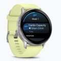 Ceas Garmin Venu 4 45 mm silver/citron 2