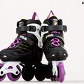 Patine cu rotile pentru copii FILA Wizy G black/yellow magenta 9