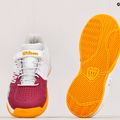 Pantofi de tenis pentru copii Wilson Kaos K 2.0 alb și roz WRS329190 9