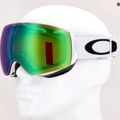 Ochelari de schi Oakley Flight Deck M verde-albastru OO7064-23 7