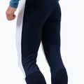 Pantaloni de schi fond pentru bărbați ODLO Langnes Langnes alb și albastru marin 622692 4