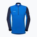 MAMMUT Tricou de trekking pentru bărbați Aenergy ML Half Zip Pull albastru 9