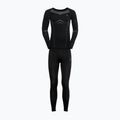 Lenjerie termoactivă pentru bărbați ODLO Fundamentals Fundamentals Performance Warm Long gri/negru 196082/60056