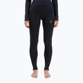 Pantaloni termici pentru femei ODLO Fundamentals Active Warm Bl Bottom Long negri