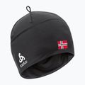 Căciulă de iarnă ODLO Polyknit Fan Warm black/norwegian flag