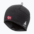 Căciulă de iarnă ODLO Polyknit Fan Warm black/norwegian flag 2