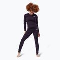 Bluză termică damă ODLO Warm Originals Stripes Bl Top Crew Neck dark saphire 2